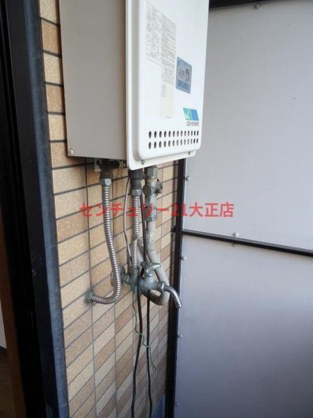 ラプティメゾン大正の洗面所|★洗濯機はここに★