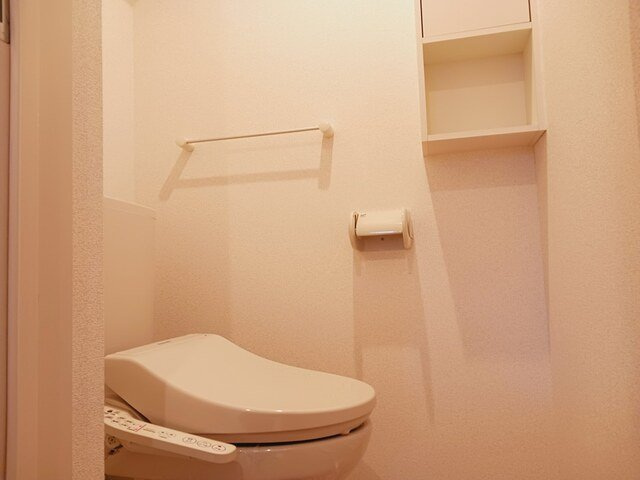 ソフィアＣのトイレ|ゆったりとした空間のトイレです