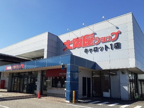 ウォーム・ガーデンＡの周辺|大阪屋ショップ　キャロット１店まで850m