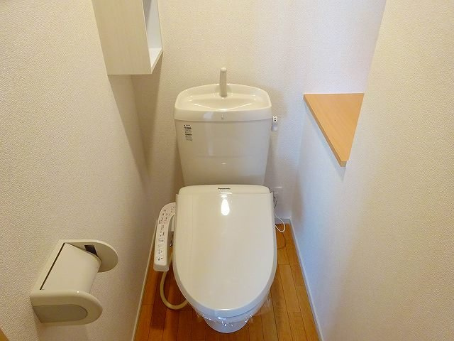 クロッシングⅡＢのトイレ|トイレもきれいです