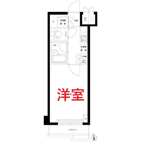 【間取り】 | ルーブル大森八番館