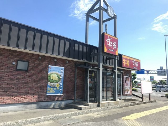 【周辺】 | レオパレス土佐　京Ｍｉｙａｋｏ | すき家 56号土佐高岡店まで829メートル（徒歩11分）