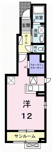 アマーレ　テゾーロの間取り