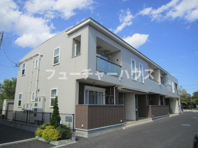 エバーグリーンの外観|外観は落ち着いています