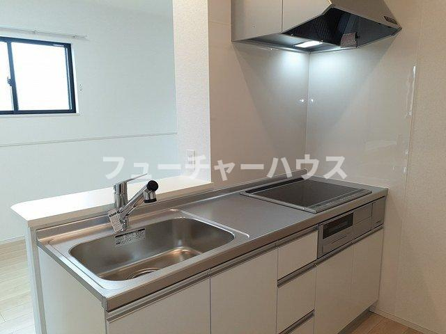 シャルールメゾンＢのキッチン|使いやすいキッチンです