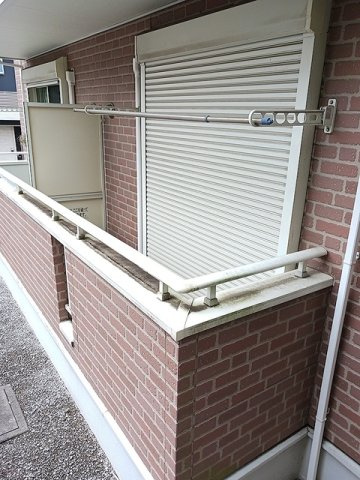 カーサ・プラシードのバルコニー