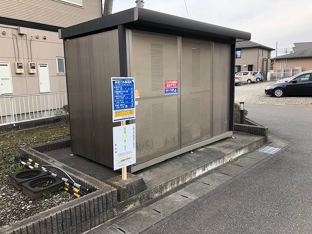 レオパレスオークヒルズＢのその他|専用ゴミ置き場あり