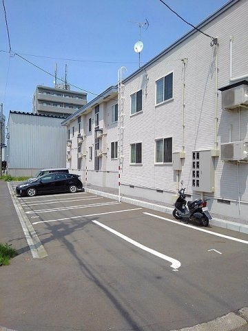 リッチモンドＡの駐車場