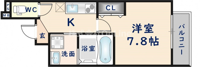 【間取り】 | フジパレス岩田町ノース