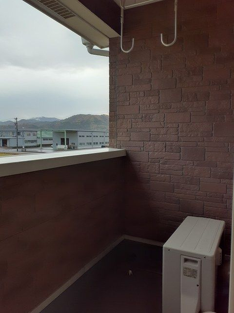 サンリット　氏家Ｂのバルコニー