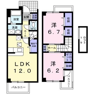 【間取り】 | サニーセレノD
