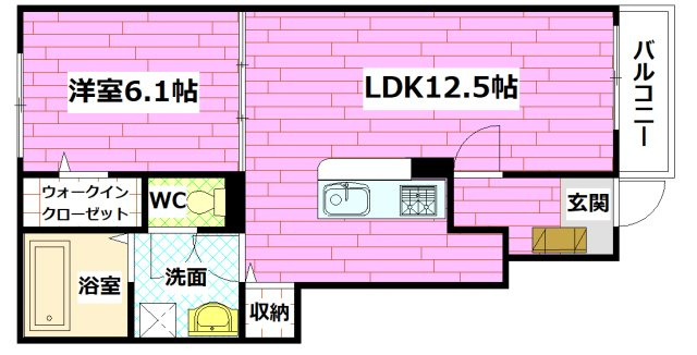 野々山　Aの間取り