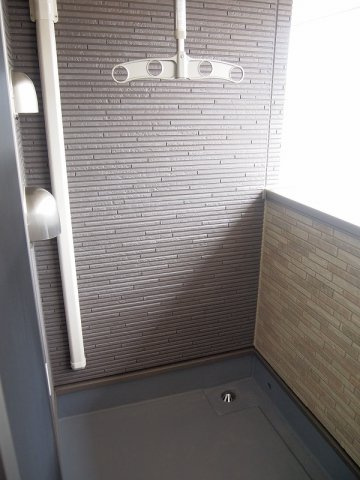 プラシード白山Ⅰのバルコニー