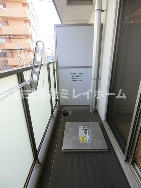 TLRレジデンス大鳥居のバルコニー
