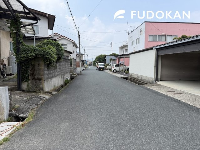 山形市西田第12【新築建売】の前面道路含む現地写真|前面道路
