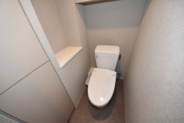 コンフォリア北堀江一丁目のトイレ|トイレもきれいです