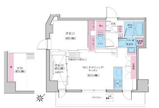 【間取り】 | クレヴィアリグゼ雪が谷大塚