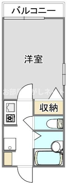 キャステル池袋の間取り