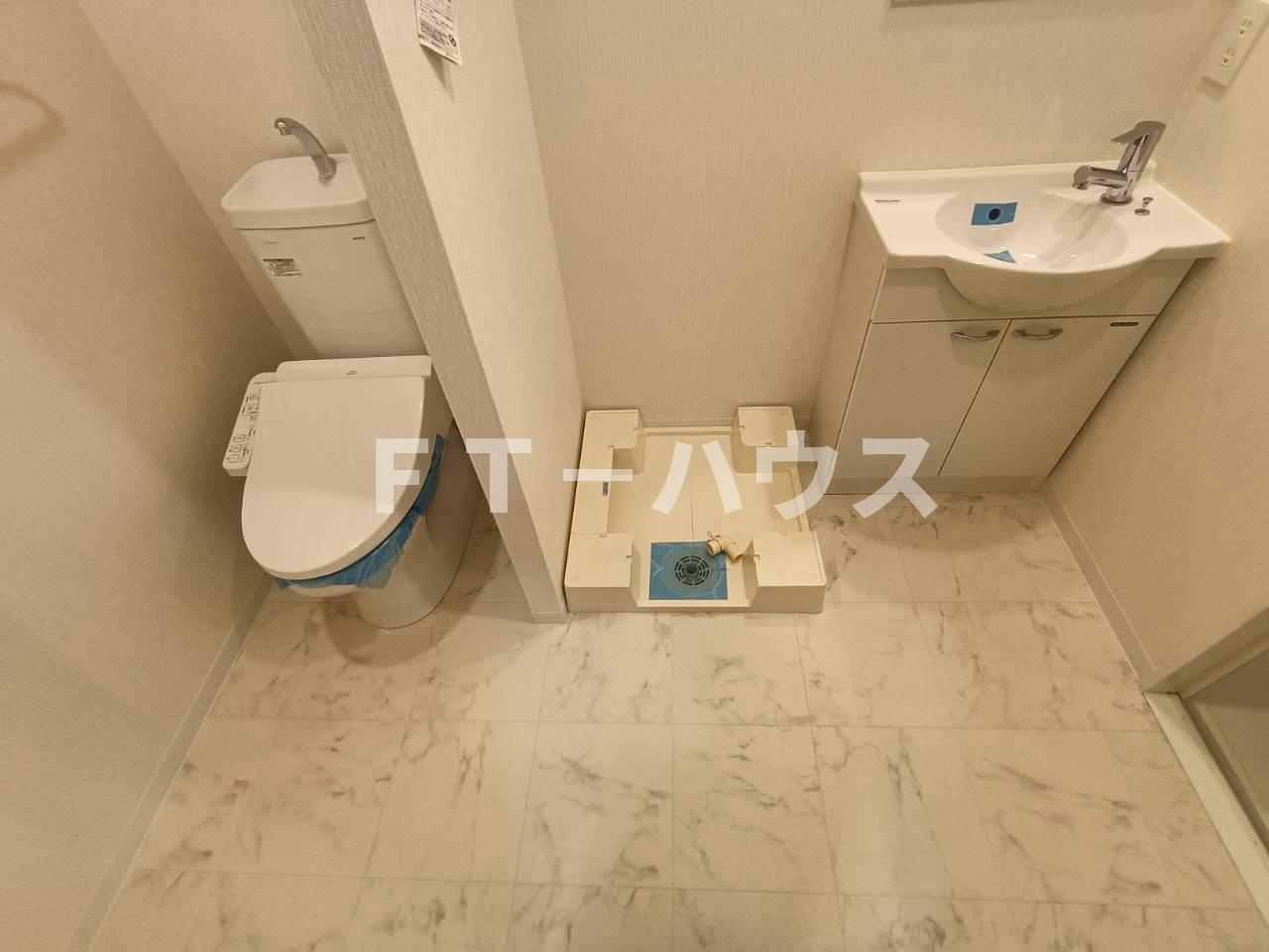 N-stage東中山の洗面所