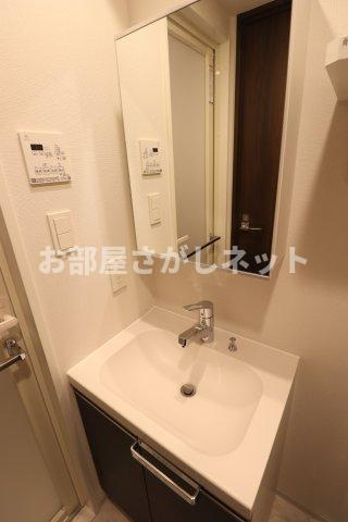 GENOVIA横浜石川町【おとり物件なし】#学生・社会人にオススメ！初期費用分割払いOK！の洗面所|別タイプ参考写真