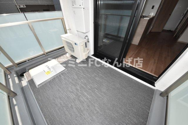 ブエナビスタ阿波座タワーのバルコニー