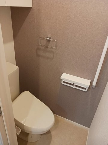 【トイレ】 | Ｋメゾン君津 | シンプルで使いやすいトイレです
