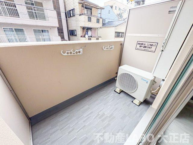 エグゼ大阪ＣＩＴＹツヴァイのバルコニー