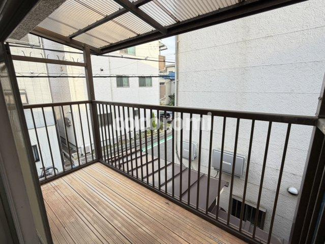 楠根南町貸家のバルコニー