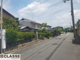 【前面道路含む現地写真】 | 宇治市広野町桐生谷　売土地　建築条件無し