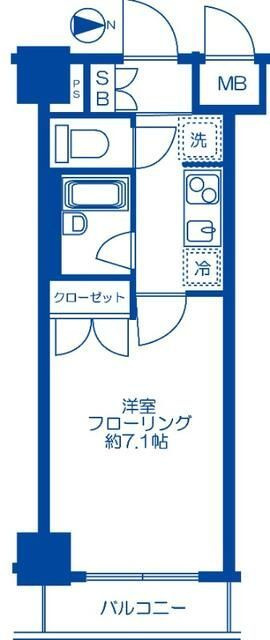 キャッスルステージ浅草吾妻橋の間取り