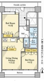 サンクタス両国アークウェルスの間取り