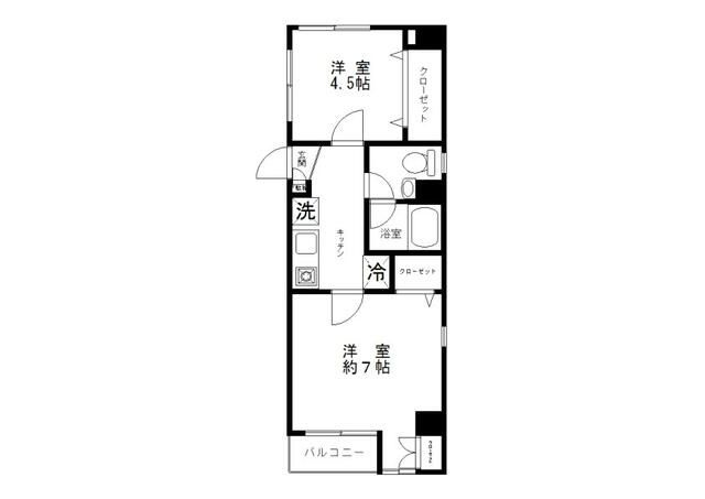 石塚マンションの間取り