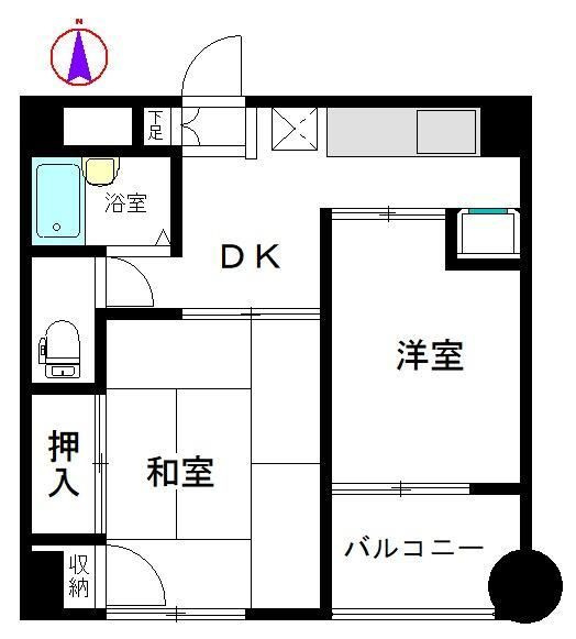 Ｋ-プラネットの間取り