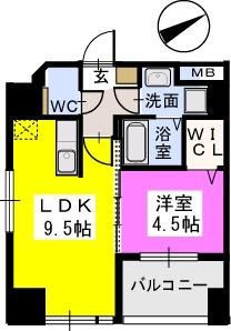 ベイシック薬院の間取り