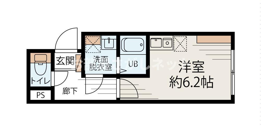 メゾン・ド・ロゼ川崎【おとり物件なし】#学生・社会人にオススメ！初期費用分割払いOK！の間取り