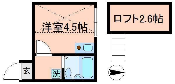 シャンテアムール亀戸の間取り