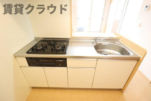 グロリアスのキッチン|きれいなキッチンです
