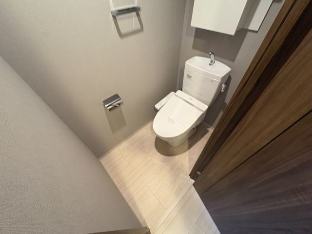 クレストフォルム柏サウスウイングのトイレ|清潔感のあるトイレです