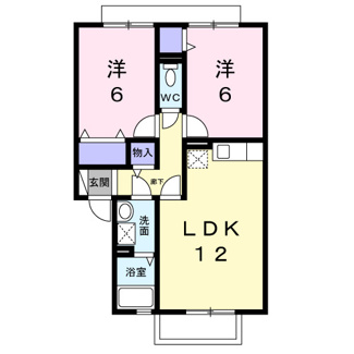 【間取り】 | ボヌールA