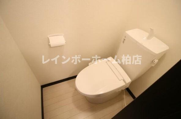 ワンちゃん・猫ちゃんと一緒に暮らせます。のトイレ|ゆったりとした空間のトイレです