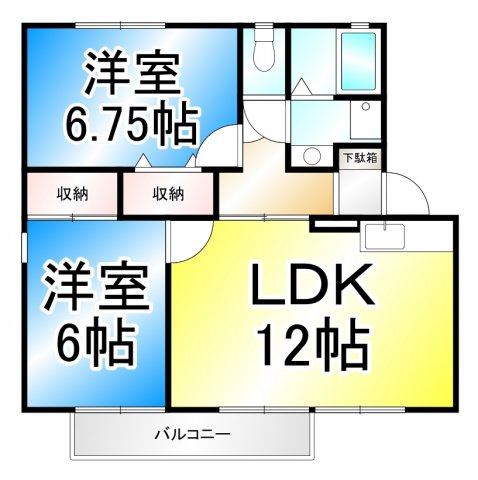 メゾン・ド・Mの間取り