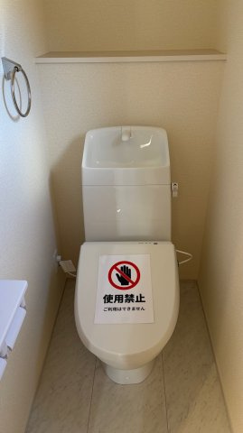 上堂三丁目第２のトイレ|温水洗浄便座なので寒い日でも暖かい便座で快適です♪