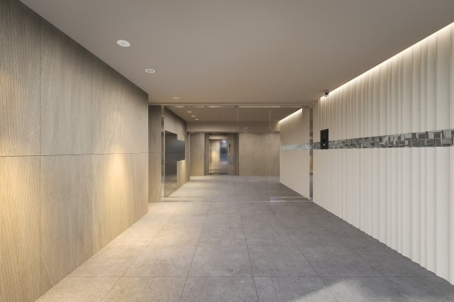 レアライズ赤羽イーストのロビー|建物の内部です