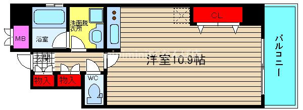 樹樹ガーデンアネックスの間取り|現状有姿