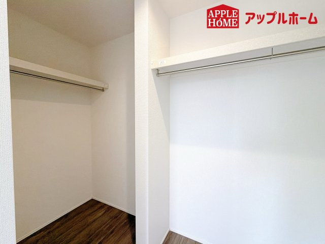 さいたま市日進町13期の収納|枕棚とハンガーパイプが標準装備の機能的なクローゼットは、大切なお洋服をきれいな状態で収納できます！