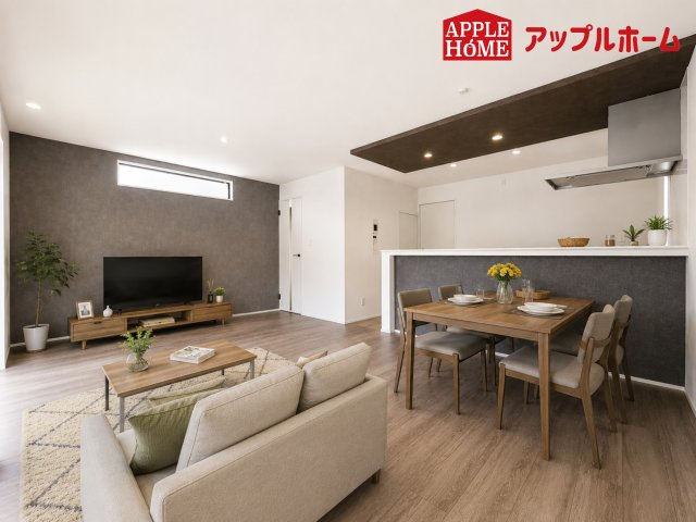 さいたま市日進町13期の居間・リビング|１日の長い時間を過ごす大切なリビングだから、広さ日当たりとことんこだわりましょう♪ぜひこの空間を実際にご体感ください！