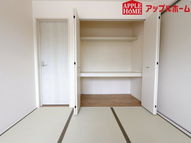 西区二ツ宮の和室|和室にも、もちろん収納あります