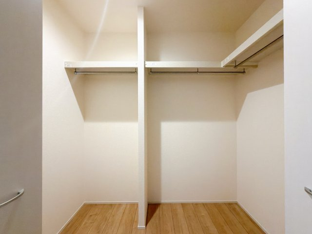 西区二ツ宮の収納|居室は全室収納あり！たっぷりある収納活用でお部屋もキレイを保てます♪