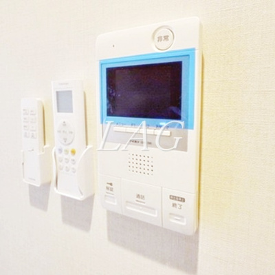 【セキュリティ】 | ＭＡＸＩＶ小竹向原 | モニター付きインターホンです。