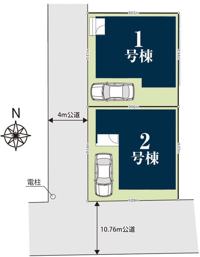 さいたま市日進町13期の区画図
